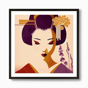 Japan Geisha Visual 77 Affiche