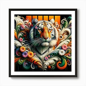 Tiger Art Art Print