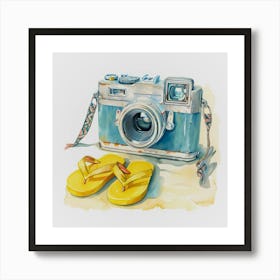 Watercolor Summer Photography 22 Art Print