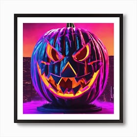 Halloween Pumpkin 14 Art Print