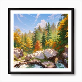 Waterfall Art Print