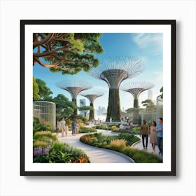 Gardens By The Bay 6 Art Print