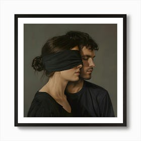 Love is Blind Art Print