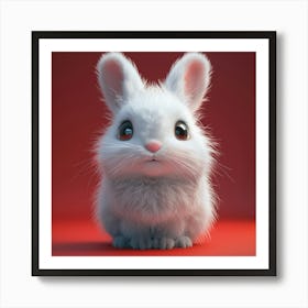 Cute Bunny 12 Art Print