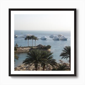 Egypt the sea Art Print