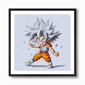 Goku Art Print
