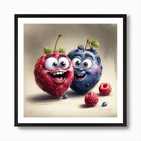 Berries Art Print