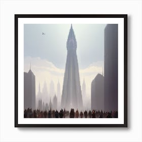 A Towering Architectural Marvel Art Print