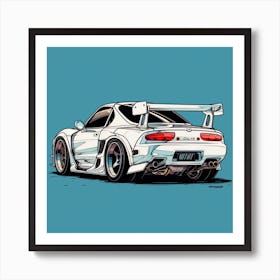 Nissan Gtr 2 Art Print