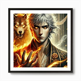 Lucian Ashheart Dual Heritage Art Print