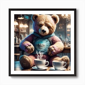 Teddy Bear 4 Art Print