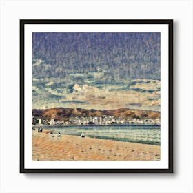 Seashore Art Print