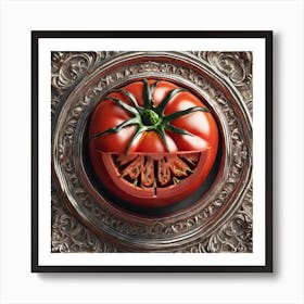 Tomato As A Logo Trending On Artstation Sharp Focus Studio Photo Intricate Details Highly Detai (6) Art Print