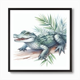 Crocodile 6 Art Print