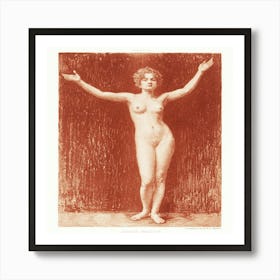 Nude Woman 5 Art Print