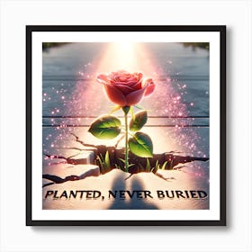 Planted Art Print