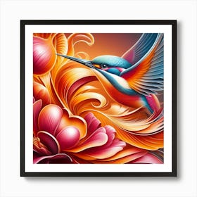 Kingfisher Art Print