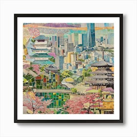 Tokyo Cityscape Art Print