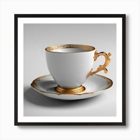 Tea Art 66 Art Print