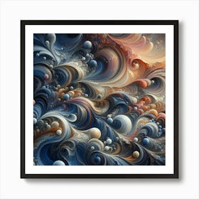 Abstract Painting 3 Art Print