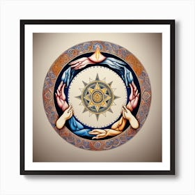 Circle Of Life 2 Art Print