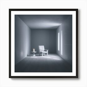 Chair In A Room Art Print