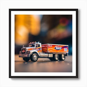 Toy Truck Art Print