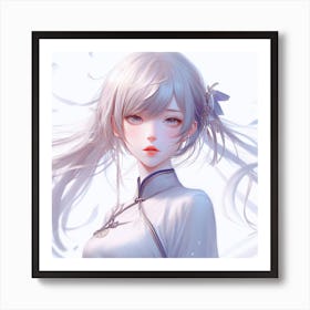 Anime Girl (25) Art Print