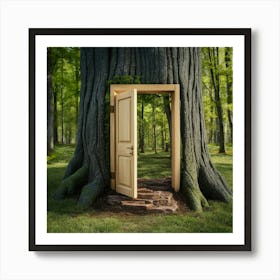 Door To The Forest Art Print