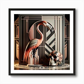 Flamingo Art Print