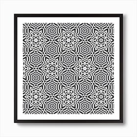 Iluzie Optica Teselatii Art Print