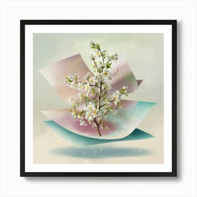 Blossoming Flowers Art Print