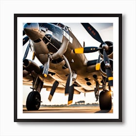 B-17 bomber Art Print