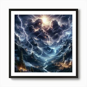 Lord Of The Rings 37 Art Print