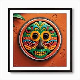 Day Of The Dead Skull 86 Art Print