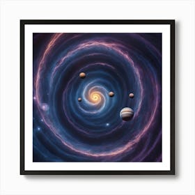 Spiral Galaxy 13 Art Print