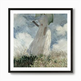 Claude Monet - Woman With Umbrella Art Print