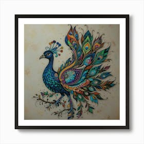 Peacock 30 Art Print