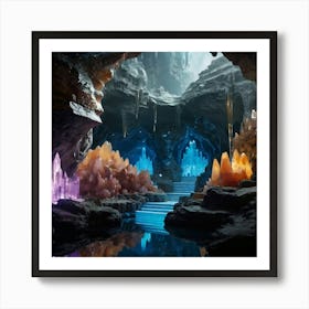 Caves Of Shanghai Art Print