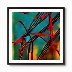 Abstract Paintingm Art Print