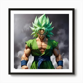 Dragon Ball Super Saiyan 2 Art Print