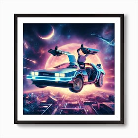 Back To The Future 1 Art Print