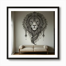 Lion Wall Art Art Print