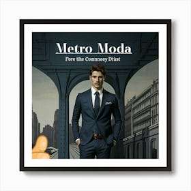 Metro moda Art Print