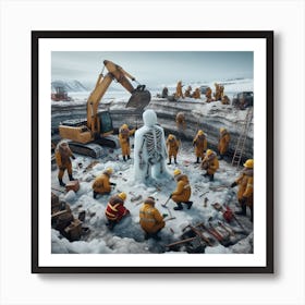 Ice Sculptures Art Print