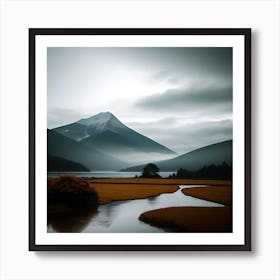 Mountain Land 2 Art Print