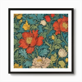 William Morris Wallpaper 3 Art Print