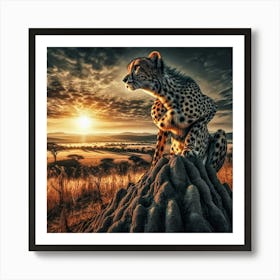 Scaning The Countryside Art Print