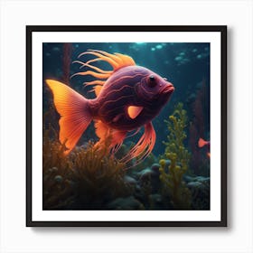 Underwater Fishes Art Print