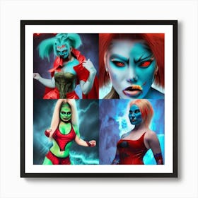 Shirley The Destroyer 2 Art Print